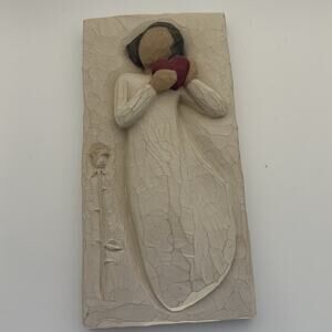 Willow Tree ~ Love Heartfelt and True ~ 2002 Susan Lordi Wall Hanger Plaque